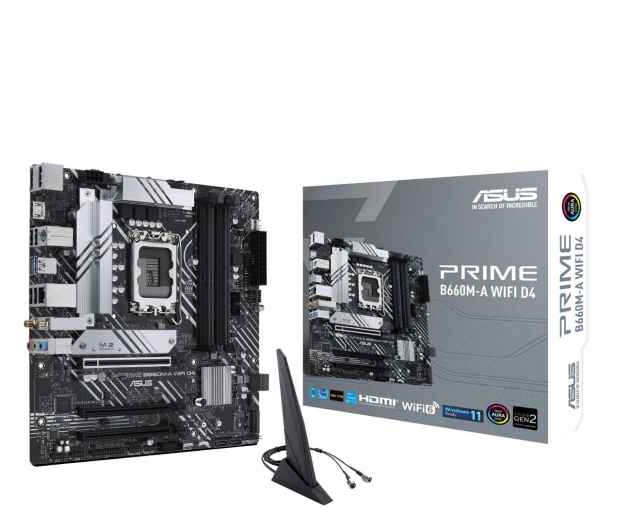 ASUS PRIME B660M-A WIFI DDR4 90MB1AE0-M0EAY0 - 709353 - zdjęcie